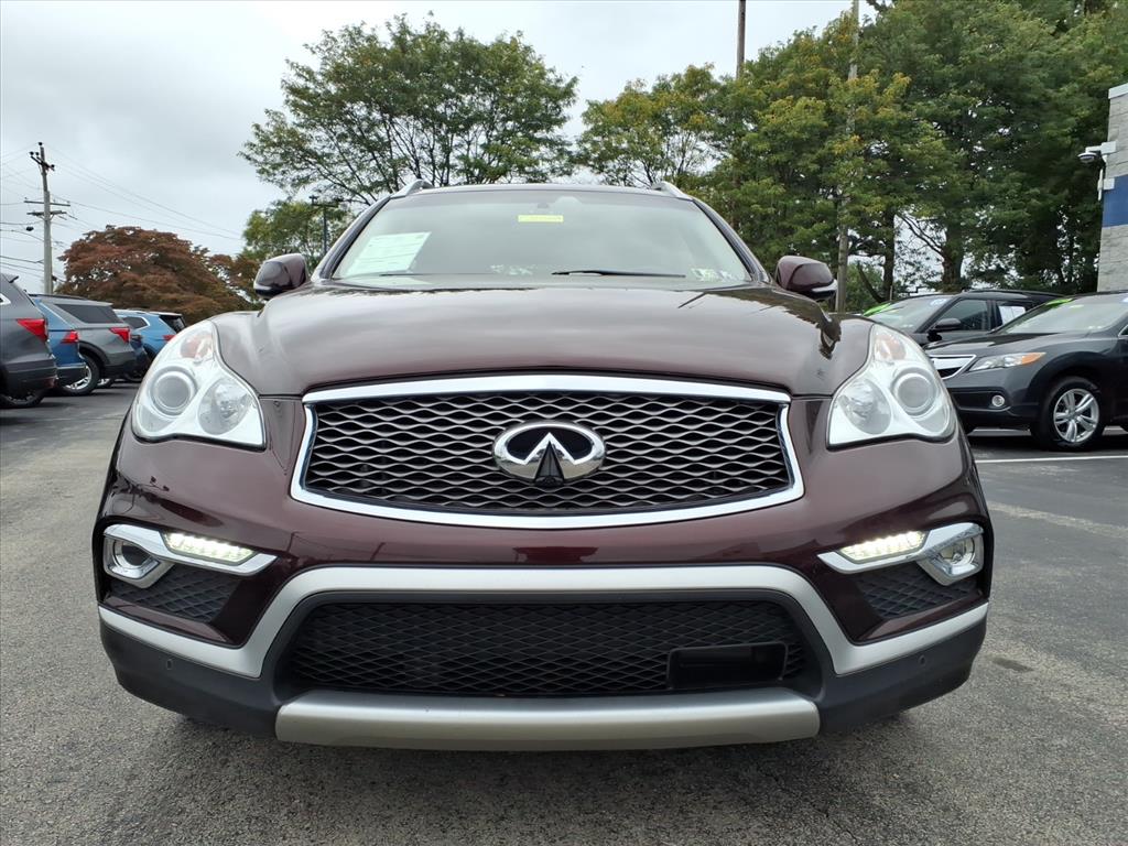 Certified 2017 INFINITI QX50 Base with VIN JN1BJ0RR5HM406337 for sale in Broomall, PA