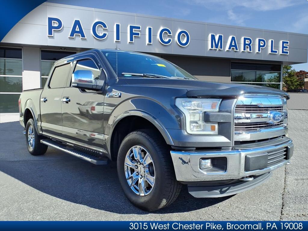 Used 2015 Ford F-150 Lariat Crew Cab Short Bed Truck