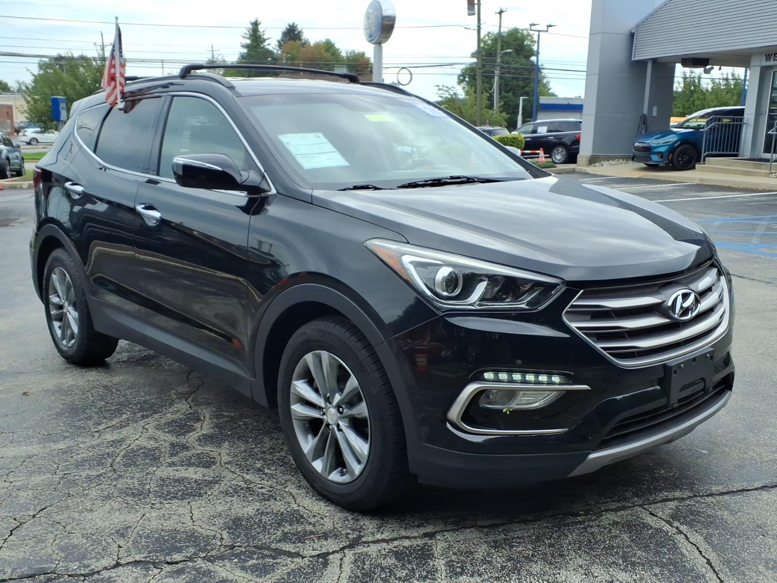 Twilight Black 2018 Hyundai Santa Fe Sport SUV / Crossover All-Wheel Drive 6-Speed Automatic