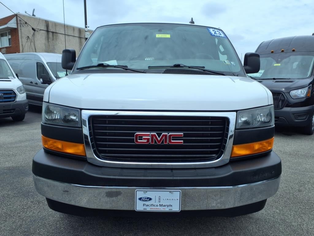 Certified 2023 GMC Savana Cargo Work Van with VIN 1GTW7AFP8P1163581 for sale in Broomall, PA