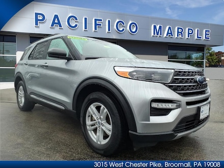 Pre-Owned 2022 Ford Explorer XLT SUV in Broomall, PA