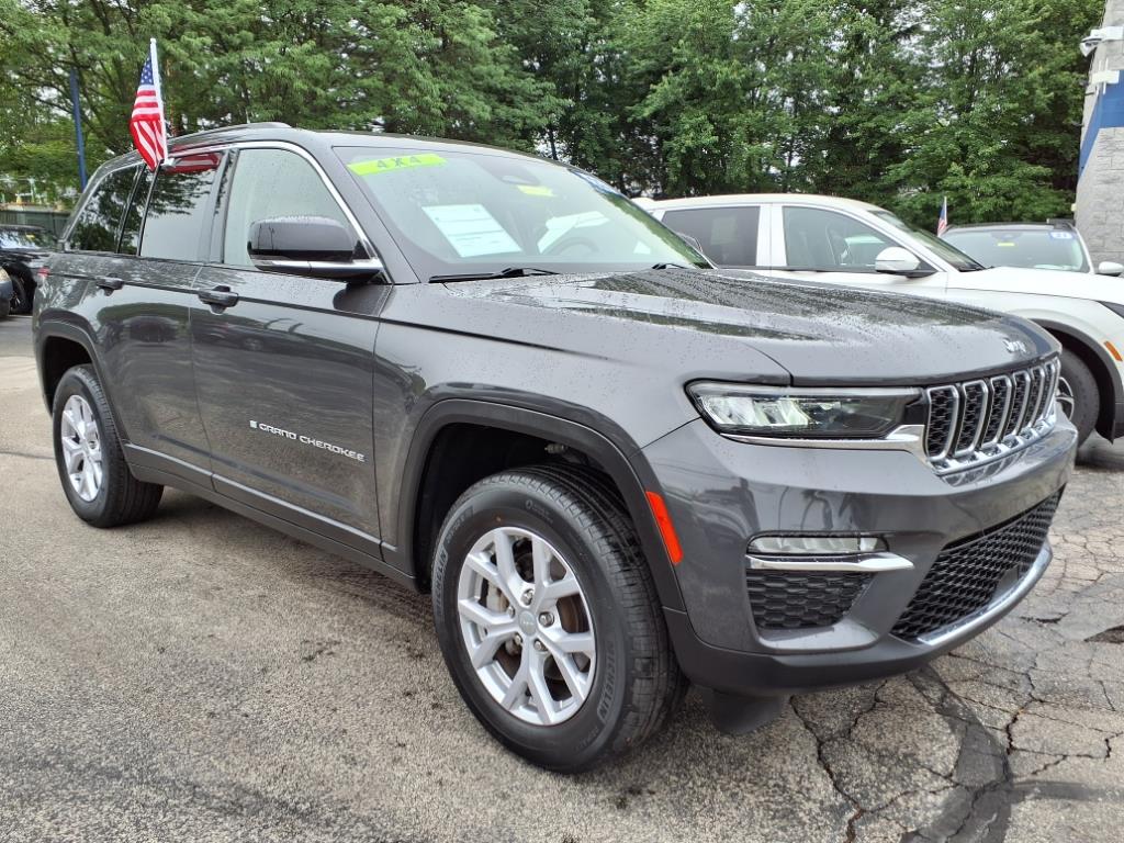 Certified 2022 Jeep Grand Cherokee Limited with VIN 1C4RJHBG8N8517410 for sale in Broomall, PA