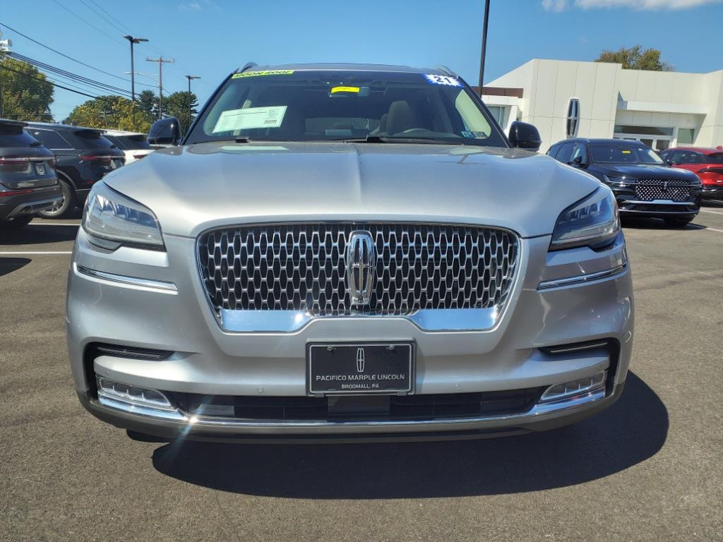 Certified 2021 Lincoln Aviator Reserve with VIN 5LM5J7XC8MGL01732 for sale in Broomall, PA