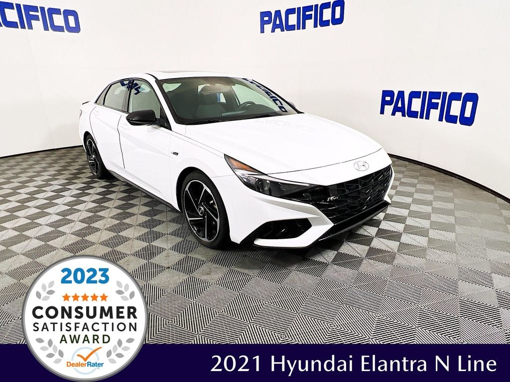 Used 2021 Hyundai Elantra N-Line Sedan
