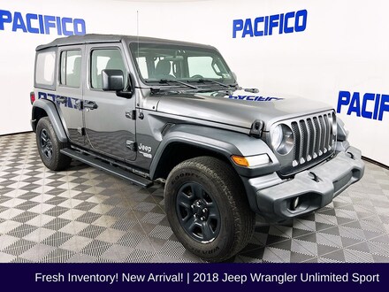 2018 Jeep Wrangler Unlimited Sport 4x4 SUV