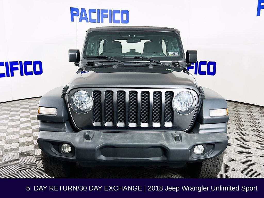 Used 2018 Jeep Wrangler Unlimited Sport 4x4 SUV