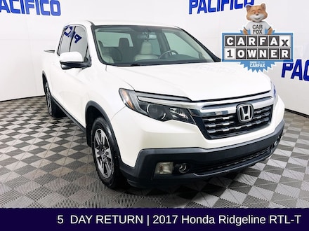 2017 Honda Ridgeline RTL-T AWD Truck Crew Cab