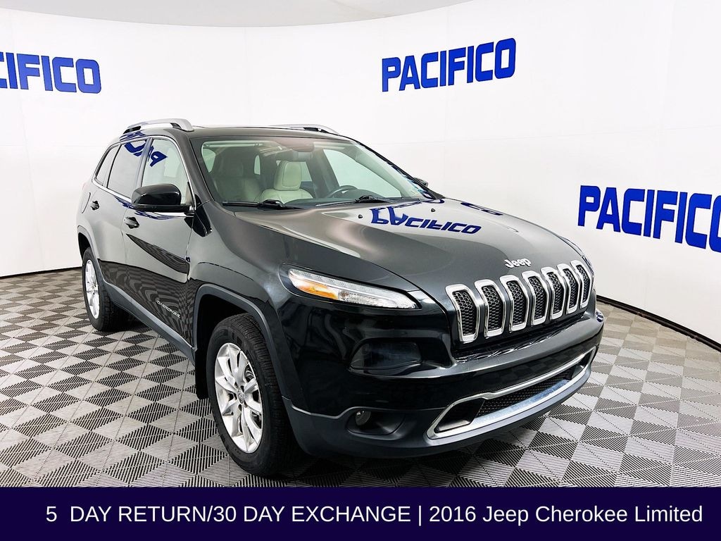 Used 2016 Jeep Cherokee Limited 4x4 SUV