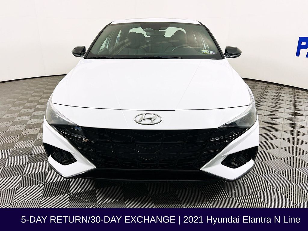 2021 Hyundai Elantra N Line photo 2