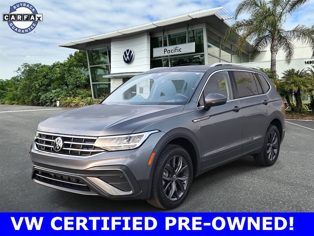 Certified 2022 Volkswagen Tiguan 2.0T SE SUV