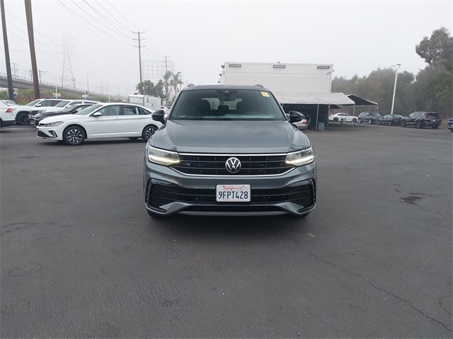 Certified 2023 Volkswagen Tiguan SE R-LINE BLACK with VIN 3VVCB7AX2PM062357 for sale in Hawthorne, CA