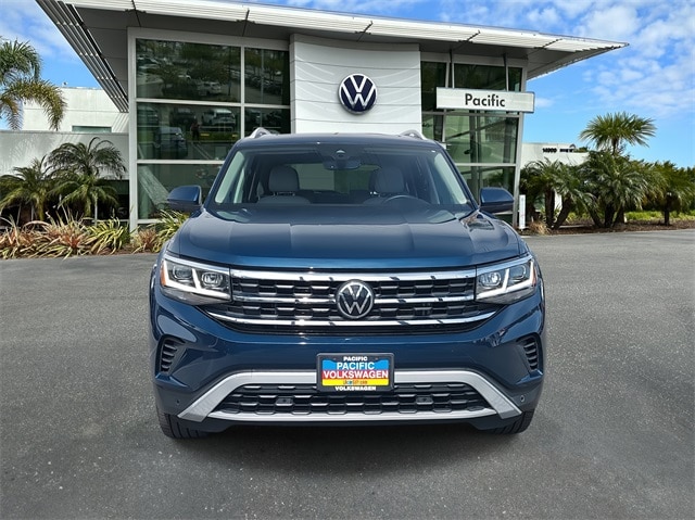 Used 2021 Volkswagen Atlas SEL with VIN 1V2ER2CA6MC575332 for sale in Hawthorne, CA