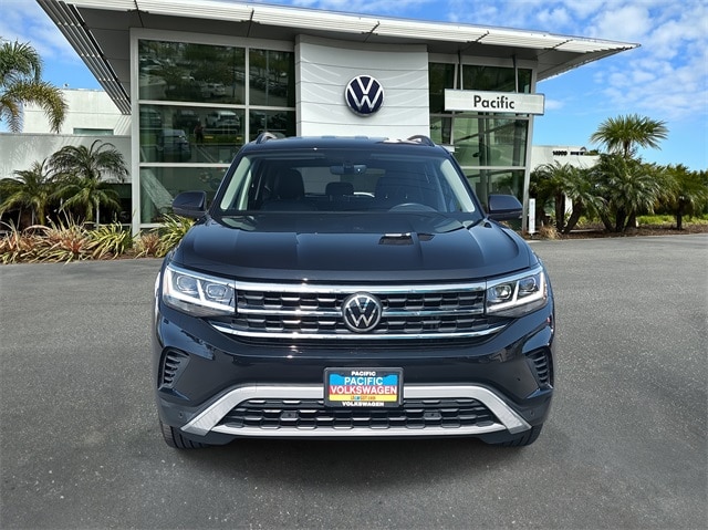 Certified 2021 Volkswagen Atlas SE w/Tech with VIN 1V2WP2CA4MC534661 for sale in Hawthorne, CA