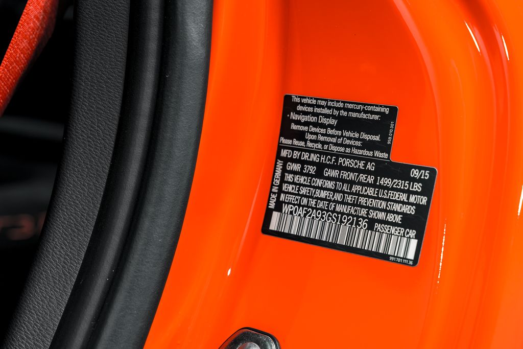2016 Porsche 911 GT3 RS - Photo 12