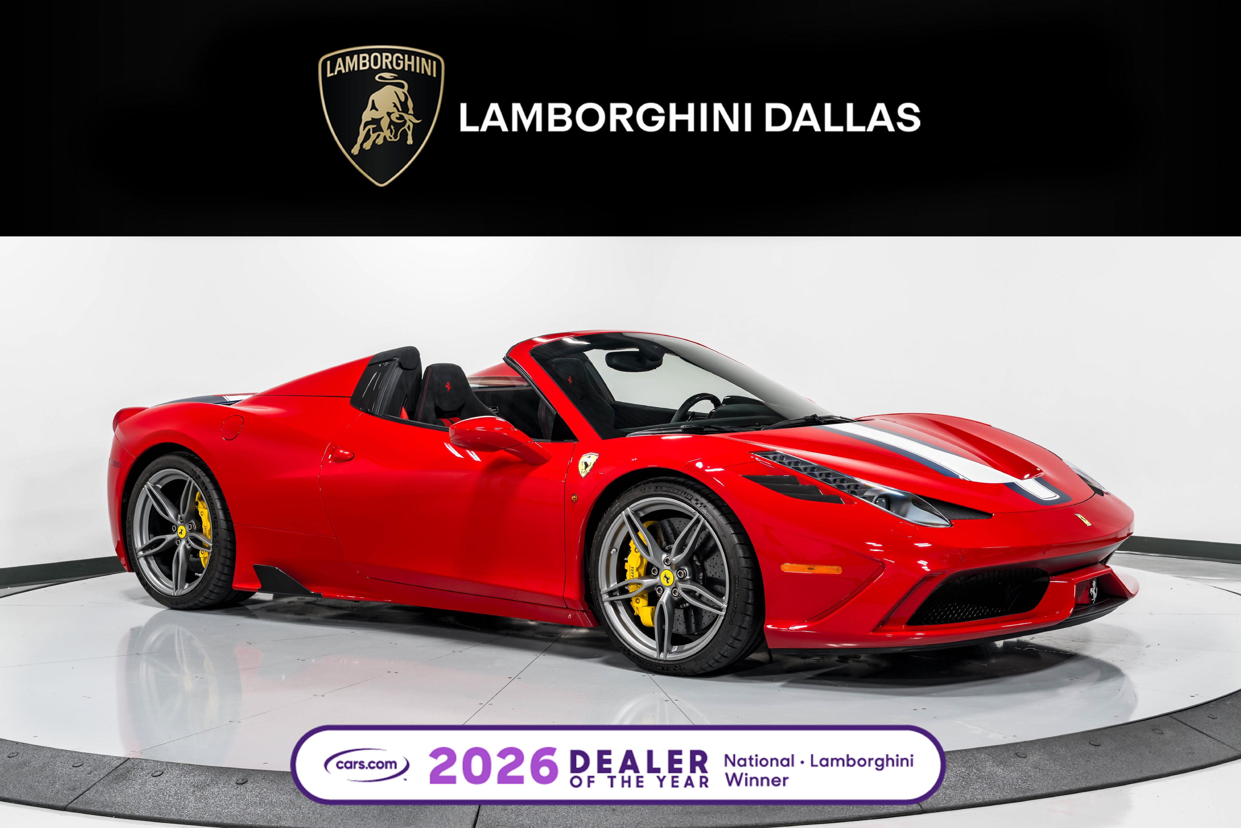 Used 2015 Ferrari 458 Speciale Aperta Convertible