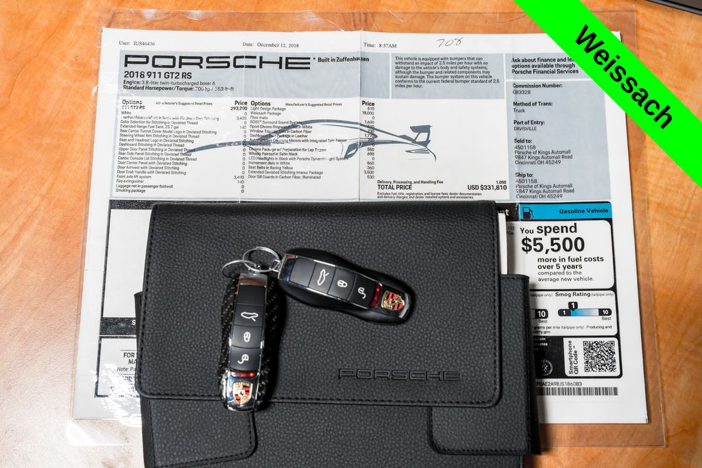 2018 Porsche 911 GT2 RS - Photo 56