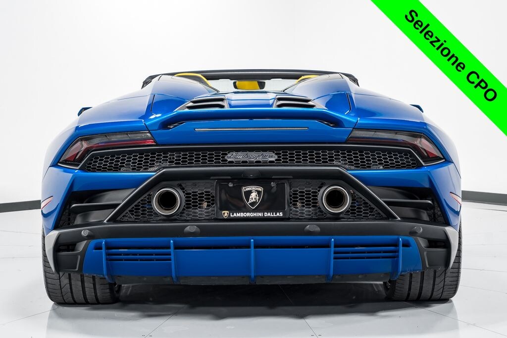 Certified 2023 Lamborghini Huracan EVO Spyder AWD Convertible