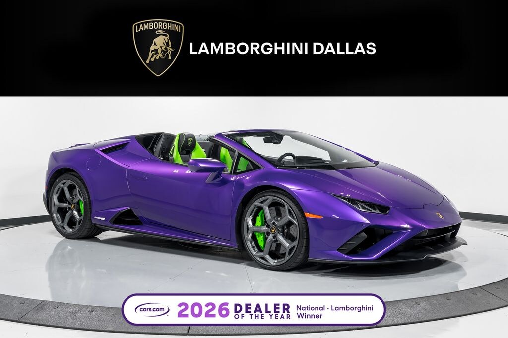 Used 2023 Lamborghini Huracan EVO Spyder RWD Convertible