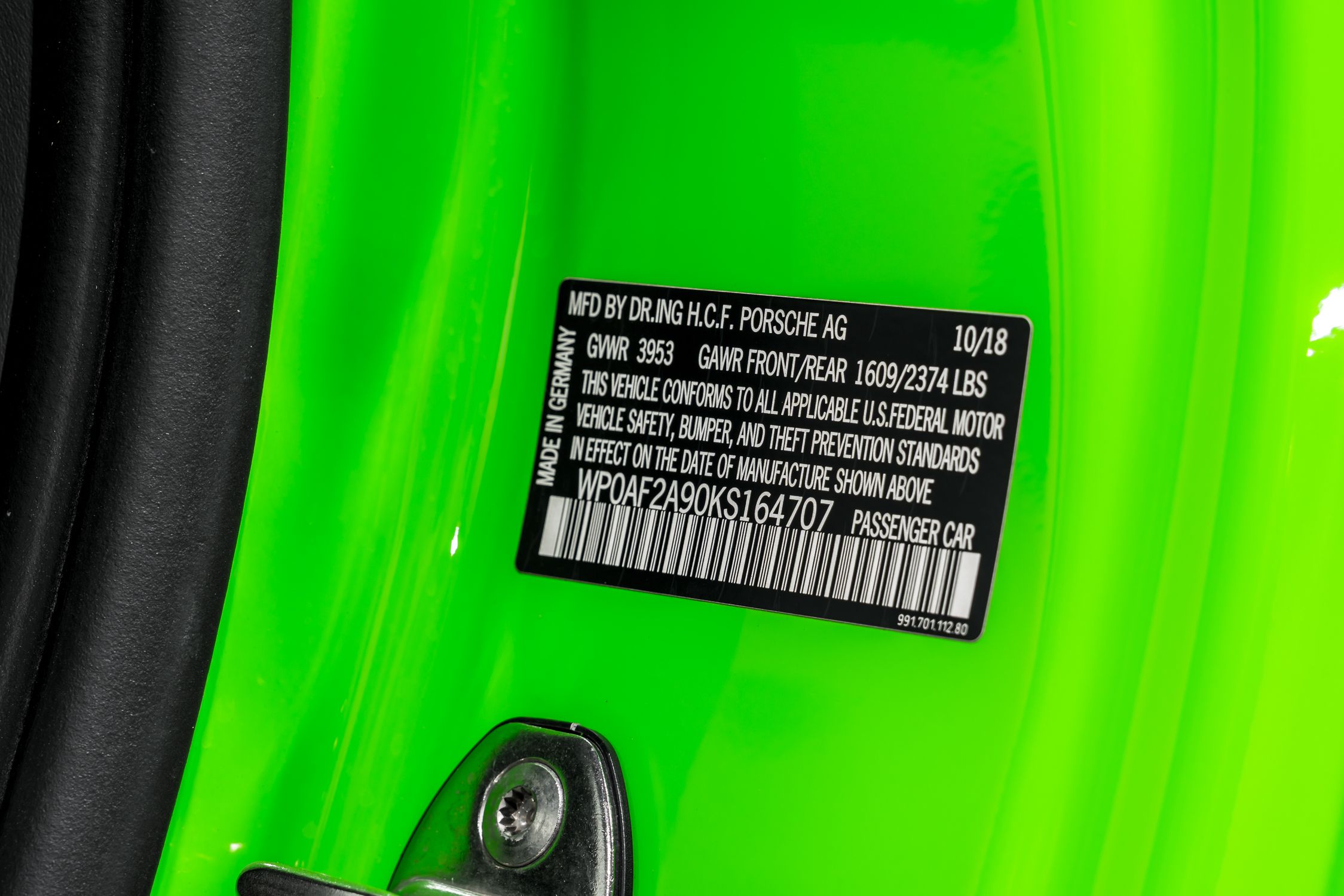 2019 Porsche 911 GT3 RS - Photo 12