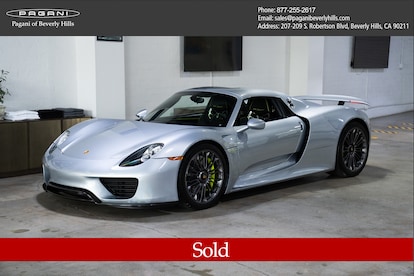 Used 2015 Porsche 918 Spyder For Sale at Pagani of Beverly