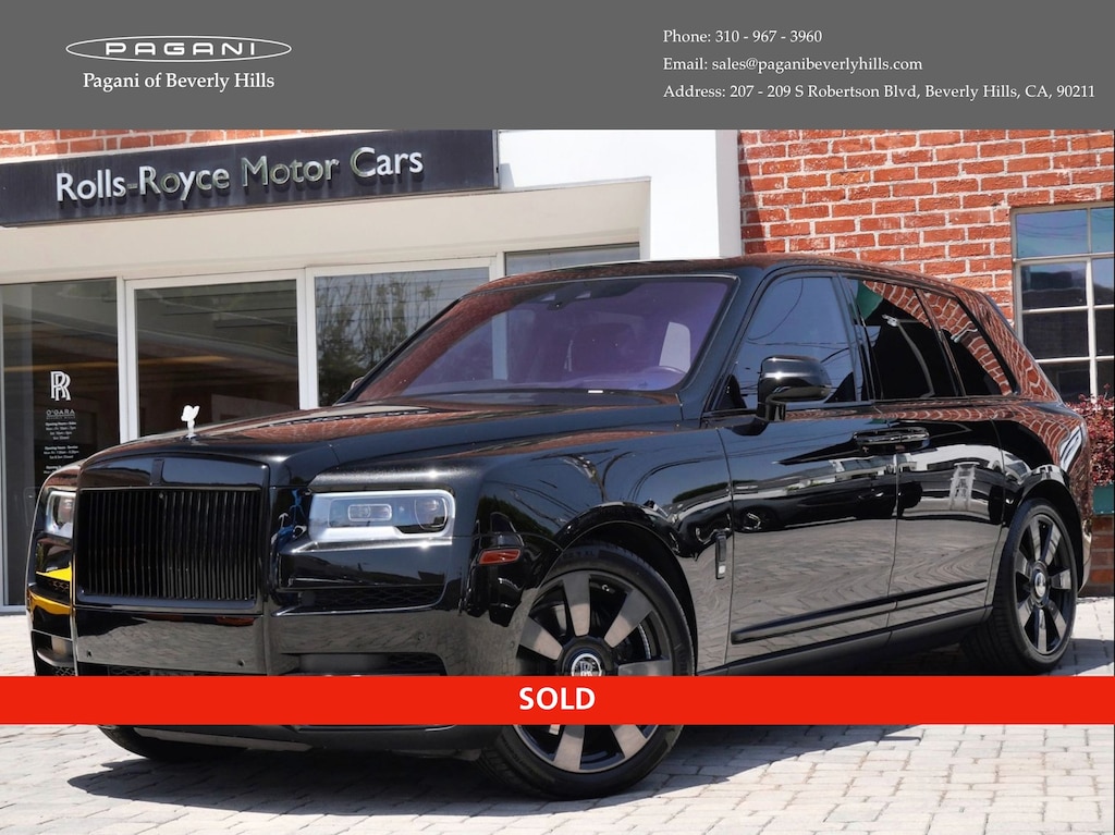 Certified 2022 Rolls-Royce Cullinan SUV