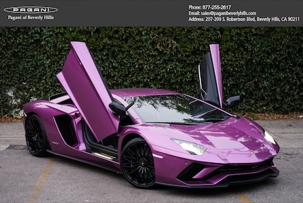 2018 Lamborghini Aventador S Coupe