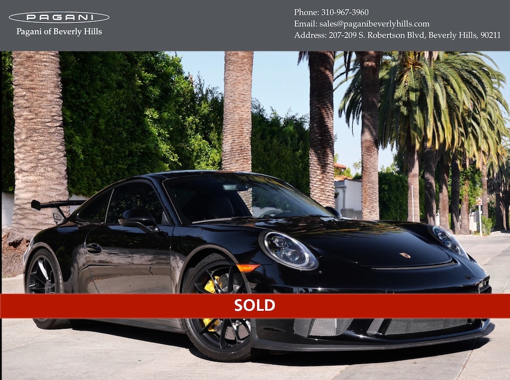 Used 2018 Porsche 911 GT3 Coupe