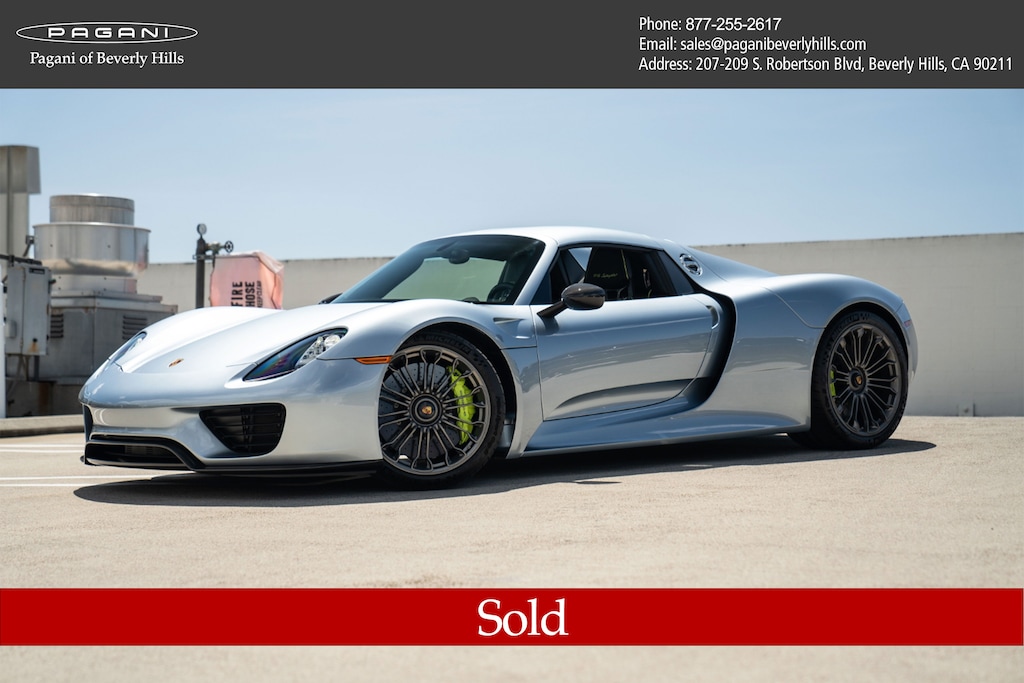 Used 2015 Porsche 918 Spyder  Cabriolet