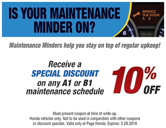 Honda Service Specials In Bloomfield Hills Mi