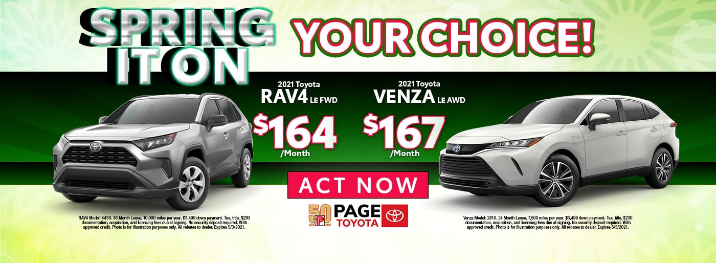 Page Toyota Toyota Dealership in Southfield, MI