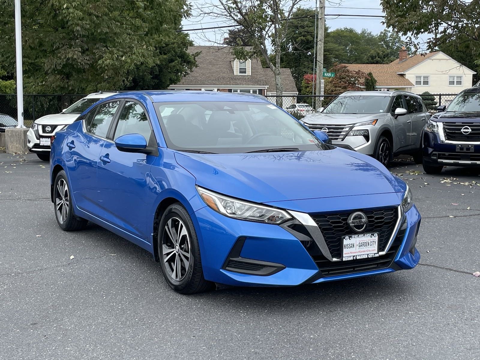 Used 2021 Nissan Sentra SV with VIN 3N1AB8CV2MY306734 for sale in Hempstead, NY