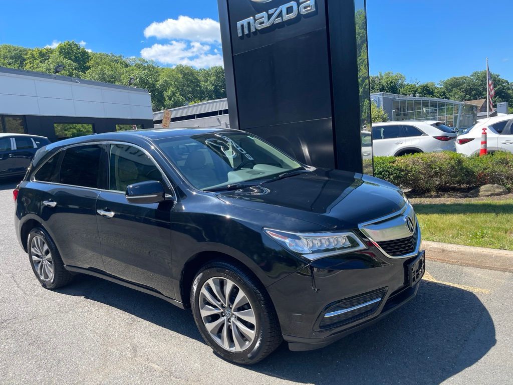 Used 2016 Acura MDX Technology Package with VIN 5FRYD4H40GB035170 for sale in Nyack, NY