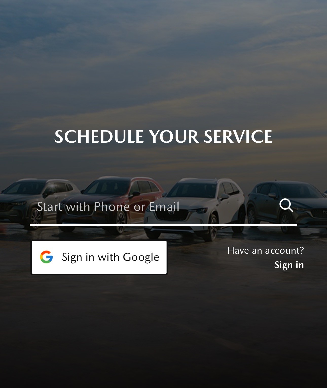  Schedule Mazda Service