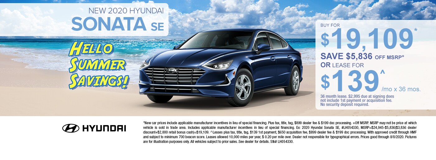 Hyundai Lease Specials | West Palm Beach Hyundai