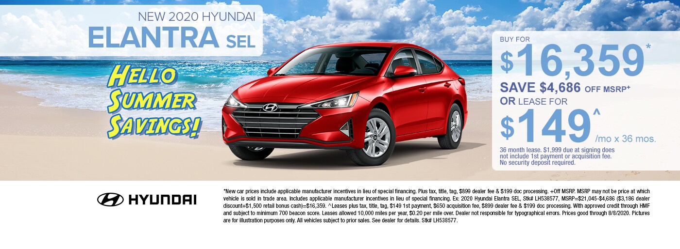 Hyundai Lease Specials | West Palm Beach Hyundai