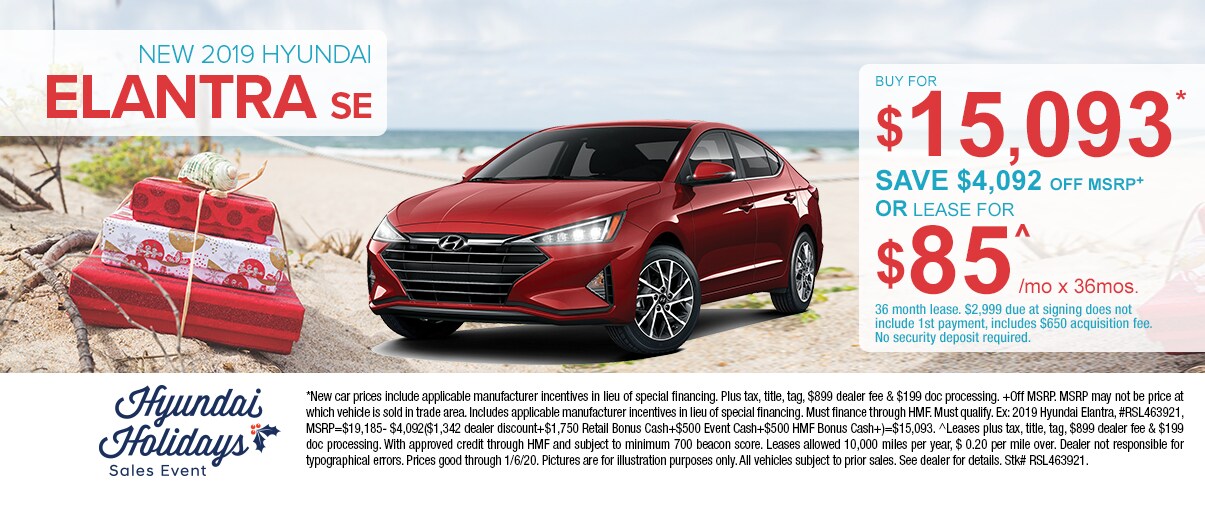 Hyundai Lease Specials West Palm Beach Hyundai