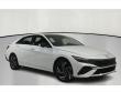 New 2025 Hyundai Elantra Hybrid Blue Sedan