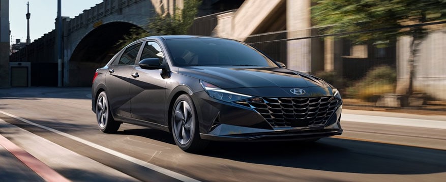 Gray Hyundai Elantra in West Palm Beach Florida