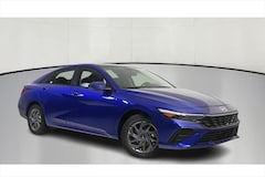 2025 Hyundai Elantra Hybrid Blue Sedan