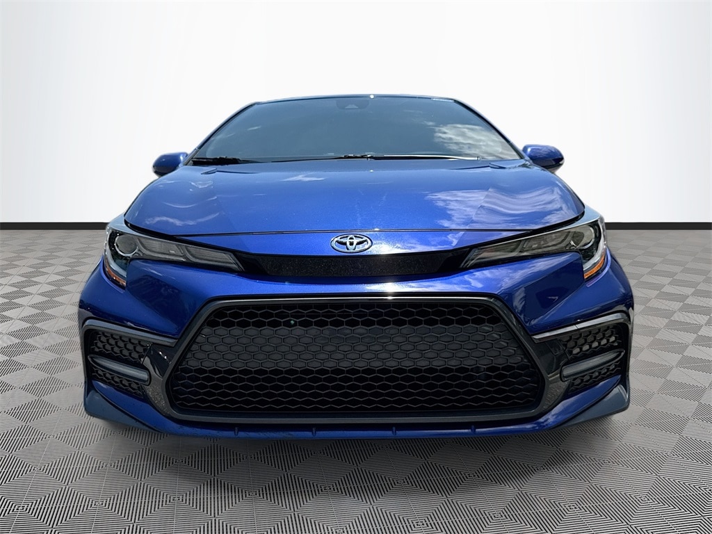 Used 2021 Toyota Corolla SE with VIN JTDS4MCE1MJ067038 for sale in West Palm Beach, FL