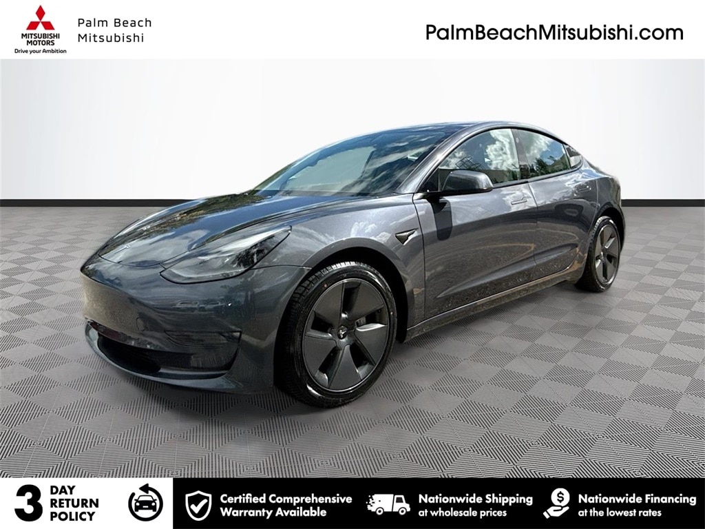 Used 2021 Tesla Model 3 Standard Range Plus Sedan