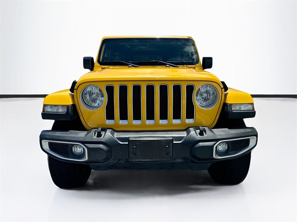 Used 2019 Jeep Wrangler Unlimited Sahara with VIN 1C4HJXEN5KW625023 for sale in West Palm Beach, FL