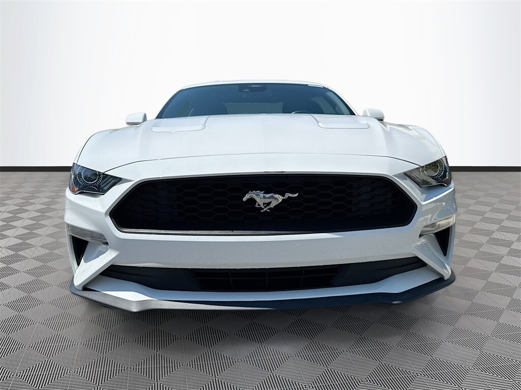 Used 2021 Ford Mustang EcoBoost with VIN 1FA6P8TH7M5135674 for sale in West Palm Beach, FL