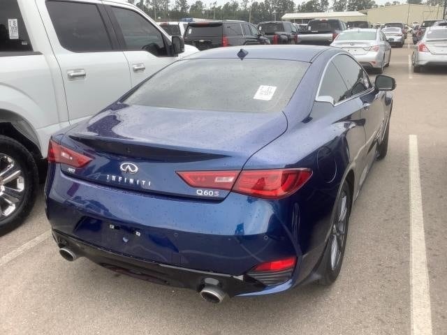 Used 2020 INFINITI Q60 Coupe RED SPORT with VIN JN1FV7EL1LM460159 for sale in West Palm Beach, FL