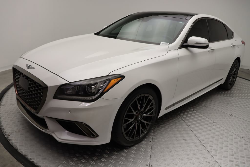 Used 2020 GENESIS G80 Base with VIN KMTFN4JE0LU330829 for sale in West Palm Beach, FL