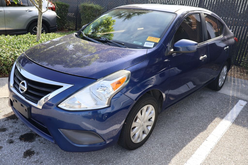 Used 2018 Nissan Versa Sedan SV with VIN 3N1CN7APXJL819124 for sale in West Palm Beach, FL