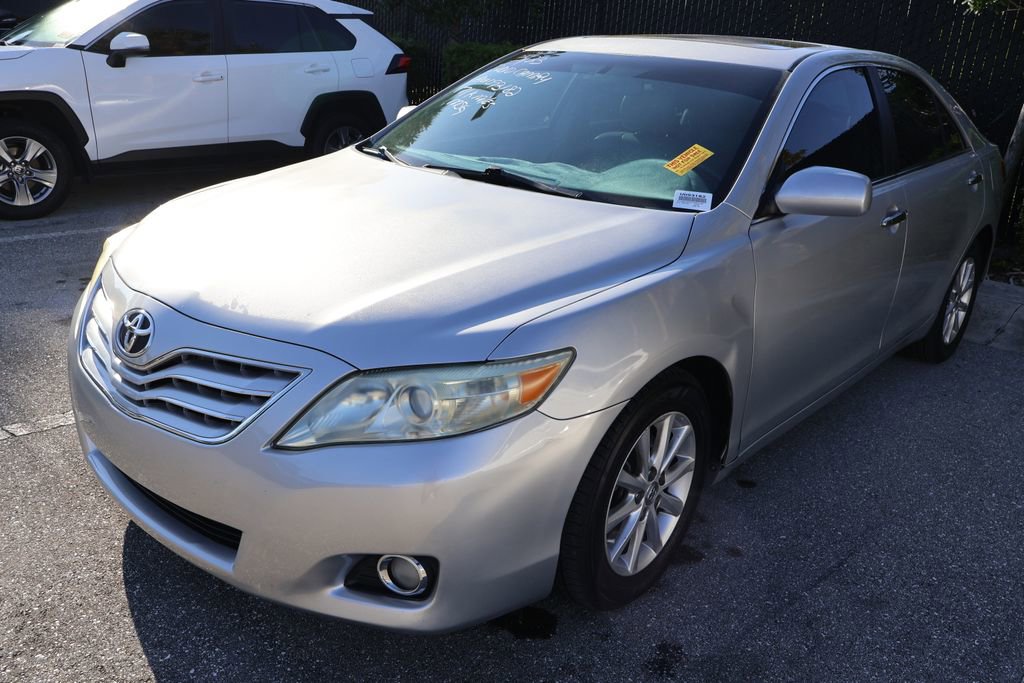Used 2010 Toyota Camry XLE with VIN 4T1BF3EKXAU093182 for sale in West Palm Beach, FL