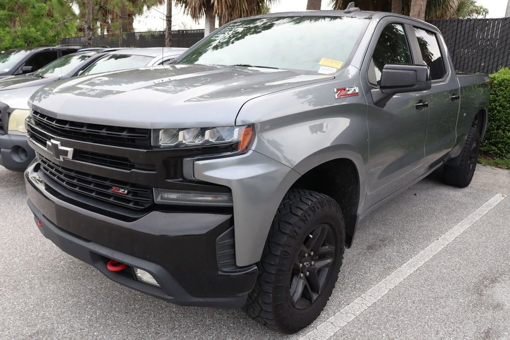 Used 2021 Chevrolet Silverado 1500 LT Trail Boss with VIN 1GCPYFEL5MZ328061 for sale in West Palm Beach, FL