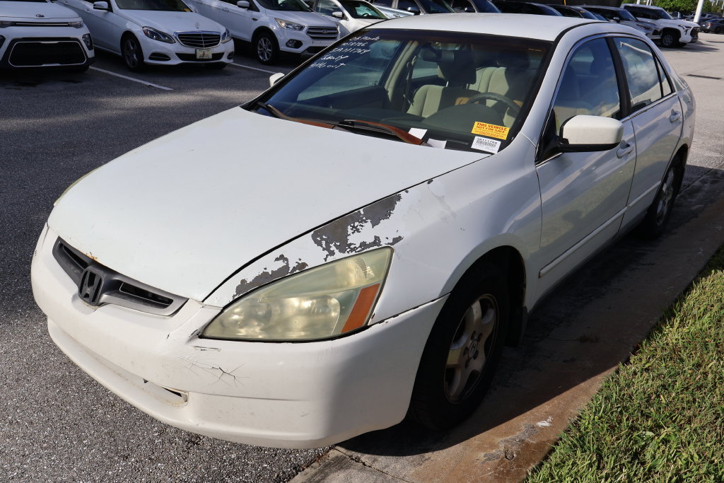 Used 2003 Honda Accord LX with VIN 1HGCM56433A111764 for sale in West Palm Beach, FL