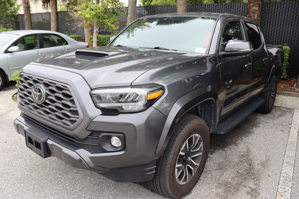Certified 2023 Toyota Tacoma TRD Sport with VIN 3TMCZ5AN0PM545262 for sale in West Palm Beach, FL